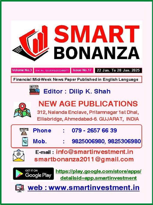 Title details for Smart Bonanza Financial Weekly English  by New Age Publications Pvt. Limited - Available